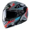 Fibra Casco Hjc Rpha 71 Hapel Grigio Rosso