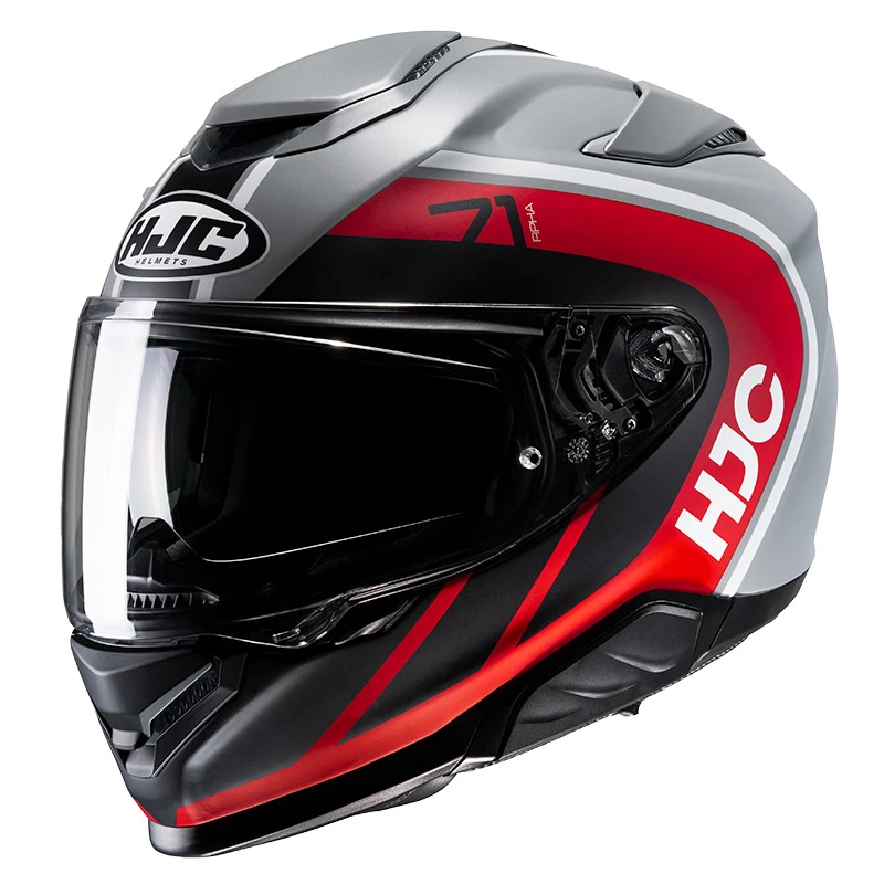 Fibra Casco Hjc Rpha 71 Mapos Rosso Grigio 1 Fibra Casco Hjc Rpha 71 Mapos Rosso Grigio