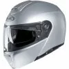 Fibra Casco Modulare Hjc Rpha 90s Argento Opaco