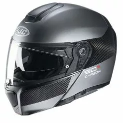 Fibra Casco Modulare Hjc Rpha 90s Carbon Luve Grigio