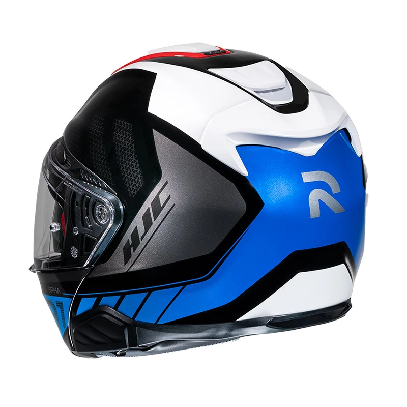Fibra Casco Hjc Rpha 91 Rafino Blu Rosso 3 Fibra Casco Hjc Rpha 91 Rafino Blu Rosso - immagine 3