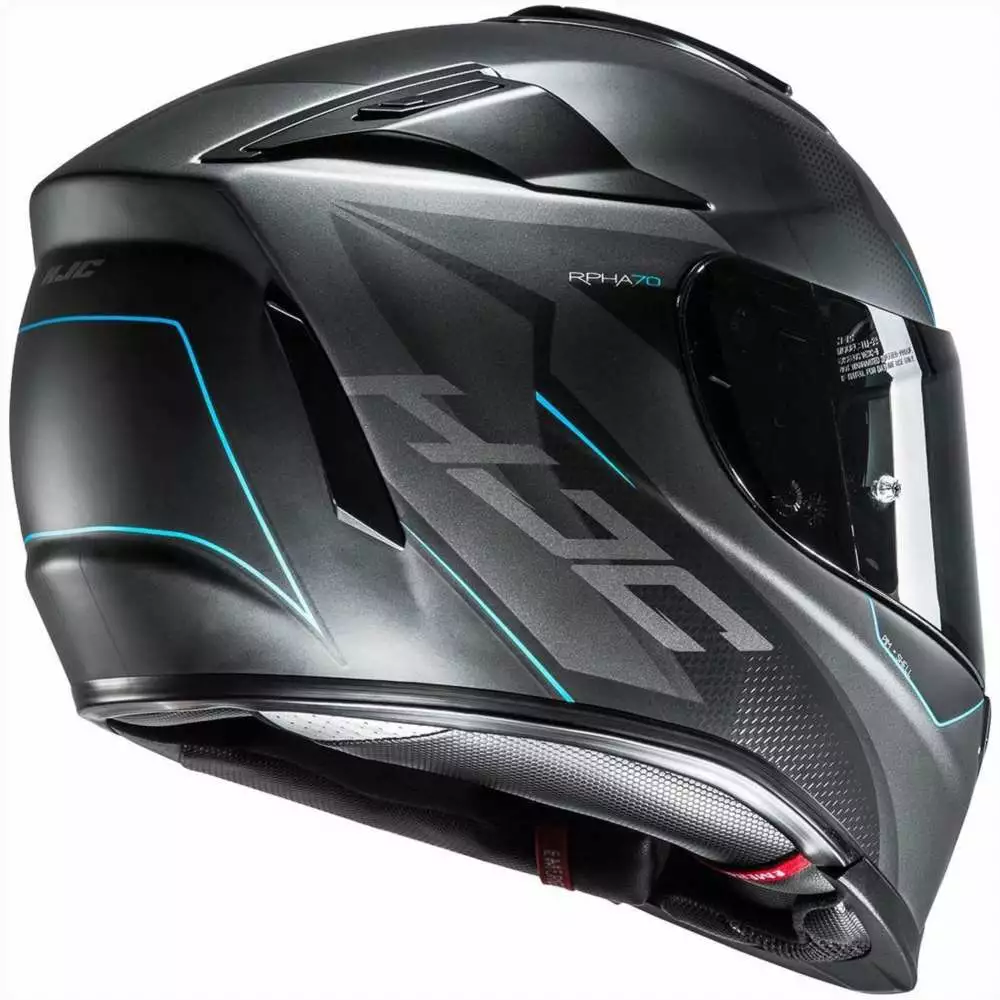 Fibra Hjc Rpha 70 Casco Gadivo Blu 2 Fibra Hjc Rpha 70 Casco Gadivo Blu - immagine 2