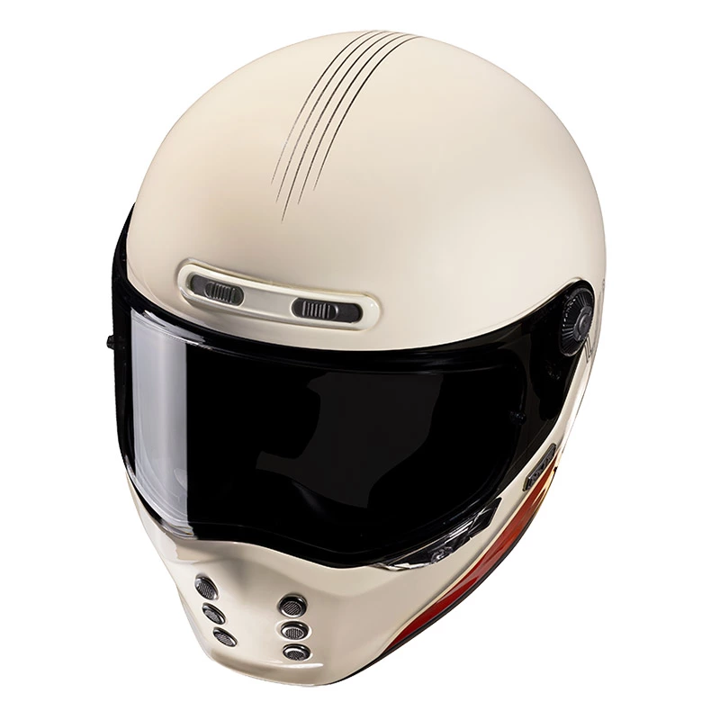 Fibra Casco Hjc V10 Tami Grigio Beige 2 Fibra Casco Hjc V10 Tami Grigio Beige - immagine 2