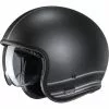 Custom Casco Hjc V30 Senti Nero Argento