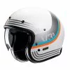 Custom Casco Hjc V31 Byron Blu Arancio