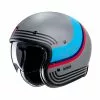 Custom Casco Hjc V31 Byron Grigio Blu