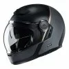 Fibra Casco Modulare Hjc V90 Mobix Nero